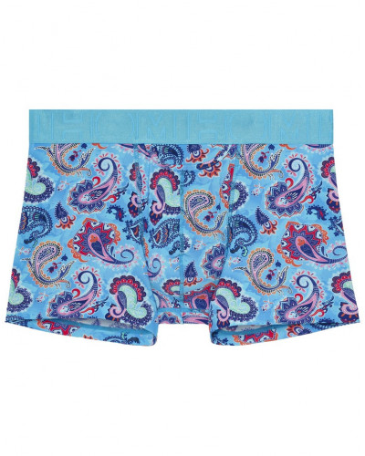 Microfibre boxer HO1 HOM Funky Styles (Imprimé turquoise)