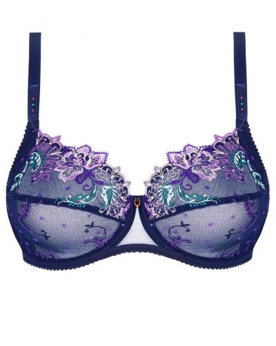Soutien-gorge armatures bien-être Lise Charmel Déesse Désirs (Mauve Désir)