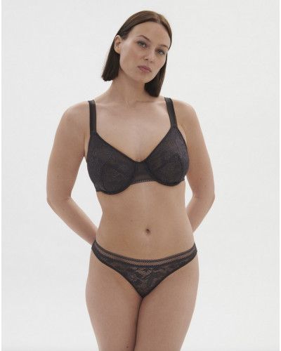 Soutien-gorge classique à armatures Simone Pérèle Vertige (Anthracite)