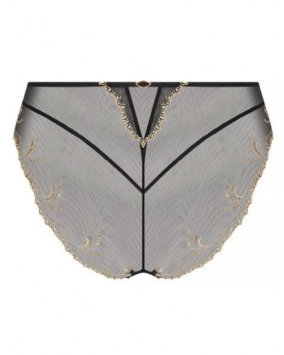 Silk seduction brief Lise Charmel Eblouissante Icone (Or Nuit)