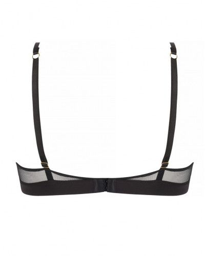 Soutien-gorge triangle sans armature en soie Lise Charmel Éblouissante Icone (Or Nuit)