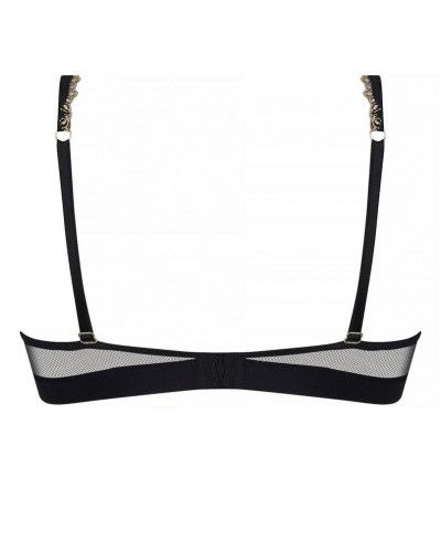 Glamorous silk bra Lise Charmel Eblouissante Icone (Or Nuit)