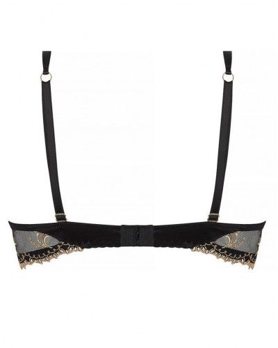 Silk padded bra Lise Charmel Eblouissante Icone (Or Nuit)