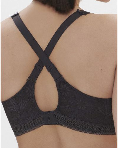 Underwired bra Simone Pérèle Vertige (Anthracite)