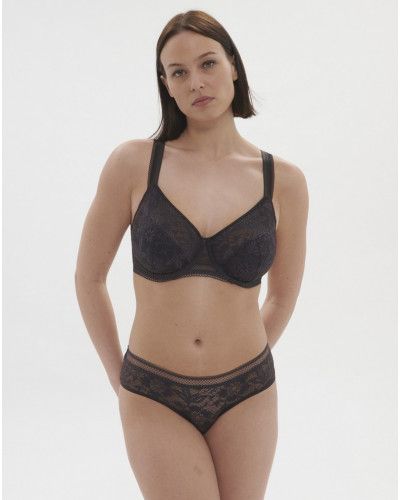 Underwired bra Simone Pérèle Vertige (Anthracite)