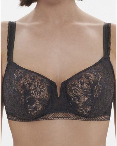 Demi bra Simone Pérèle Vertige (Anthracite)