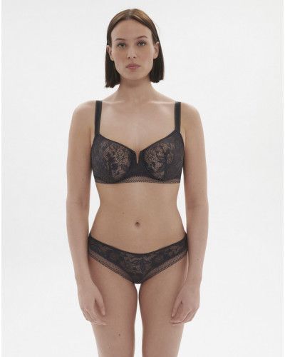 Demi bra Simone Pérèle Vertige (Anthracite)