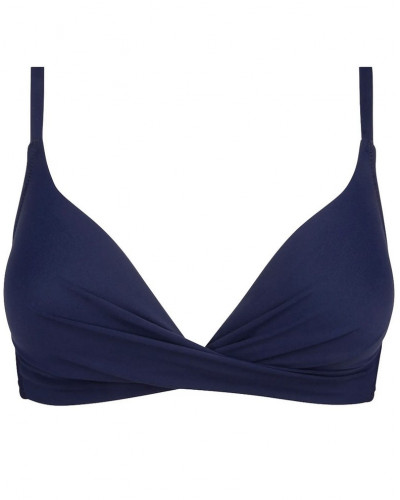 Soutien-gorge de bain coque triangle Antigel La Chiquissima (Mer Marine)