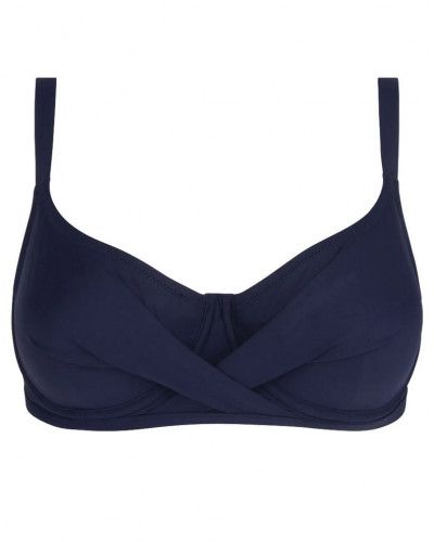Deep cup demi bath bra Antigel La Chiquissima (Mer Marine)