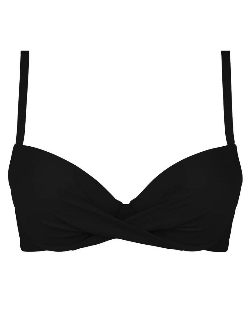Soutien-gorge de bain coque Antigel La Chiquissima (Noir)