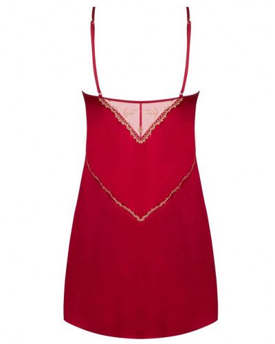 Camisón de seda Lise Charmel Eblouissante Icone (Or rubis)