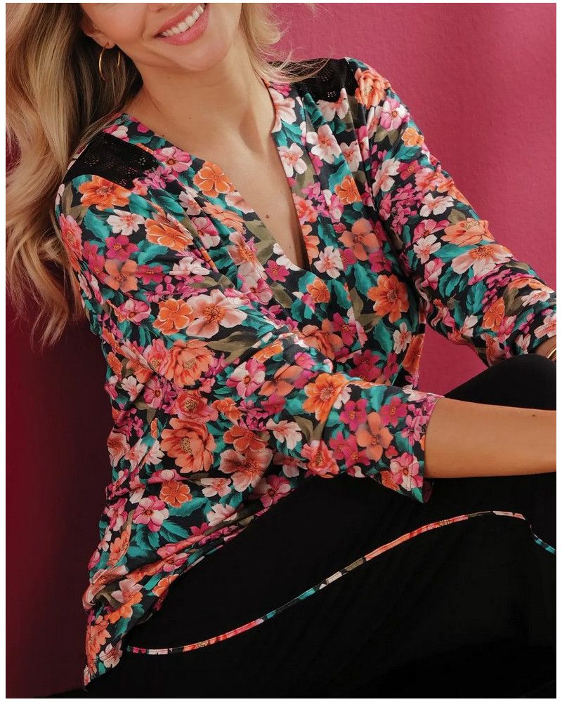 Camiseta corta Antigel Parfum de Kerala (Bain de Fleurs)