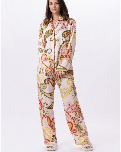 Pyjama chaîne et trame Le Chat Allegra (Multicolore)