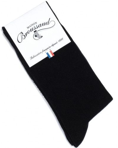 Calcetines de algodón de hombre Maison Broussaud Maison Broussaud (Negro)