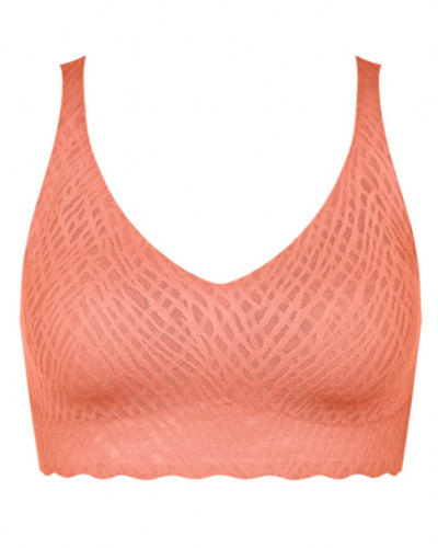 Bralette top Sloggi Zero Feel Bliss (Lovely Apricot)