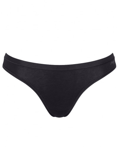 Slip mini (coton bio) GO Daily Cotton Sloggi (Noir)