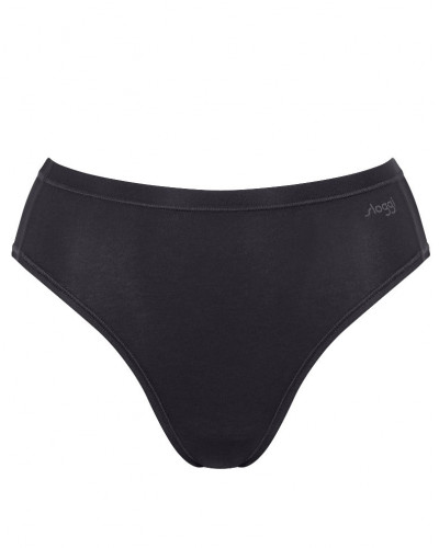 Calzoncillos tai (Algodón bio) Sloggi Go Daily Cotton (Negro)