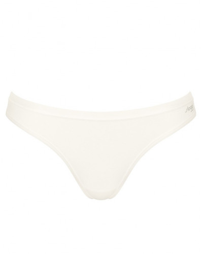 Pack of 3 Mini Briefs (cotton bio) GO Daily Cotton Sloggi (Silk white)
