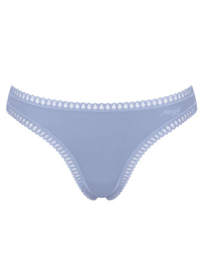 Tanga algodón Sloggi Go Crush (Lote de 3) (Marine/Bleu Gris/Imprimé Marine)