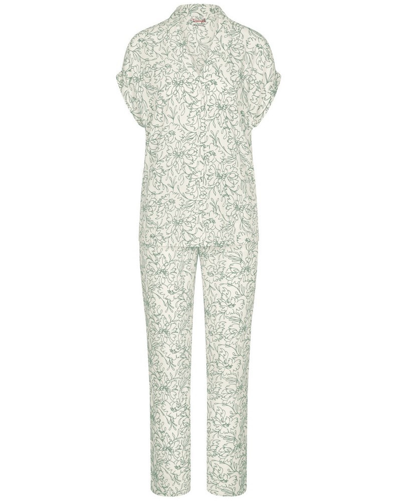 Pyjama set Nuit Triumph (Green-Light Comb)