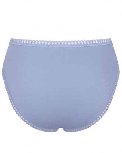 High-cut briefs cotton Sloggi GO Crush (Set of 3) (Marine/Bleu Gris/Imprimé Marine)