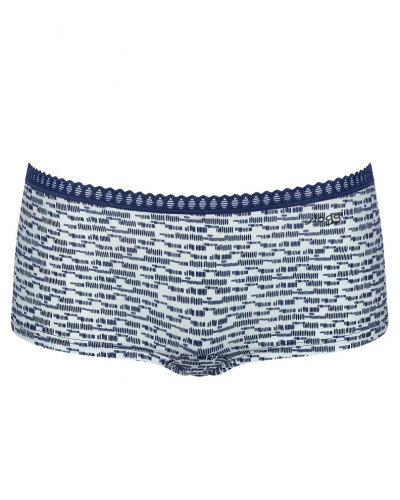 Boxer coton Sloggi GO Crush (Lot de 3) (Marine/Bleu Gris/Imprimé Marine)
