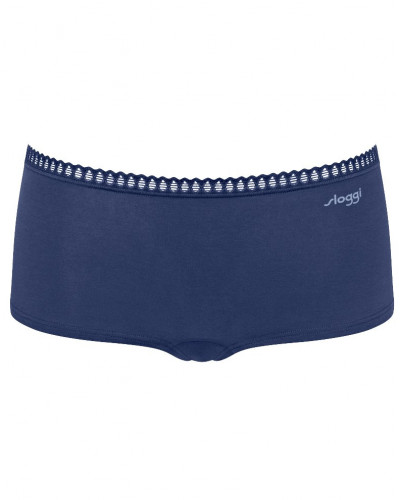 Shorts cotton Sloggi GO Crush (Set of 3) (Marine/Bleu Gris/Imprimé Marine)