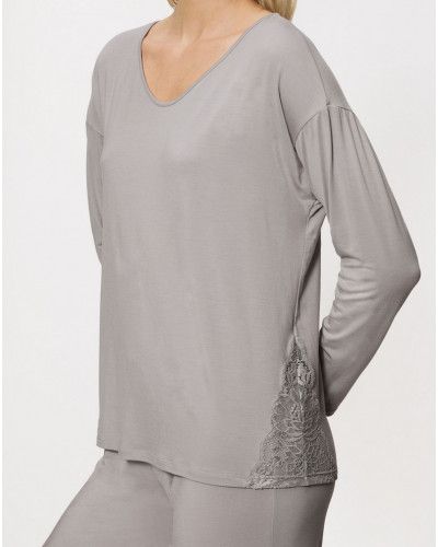 Pyjama long Triumph Nuit (Silent Grey)