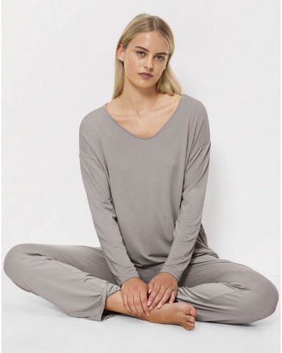 Pijama largo Triumph Nuit (Silent Grey)