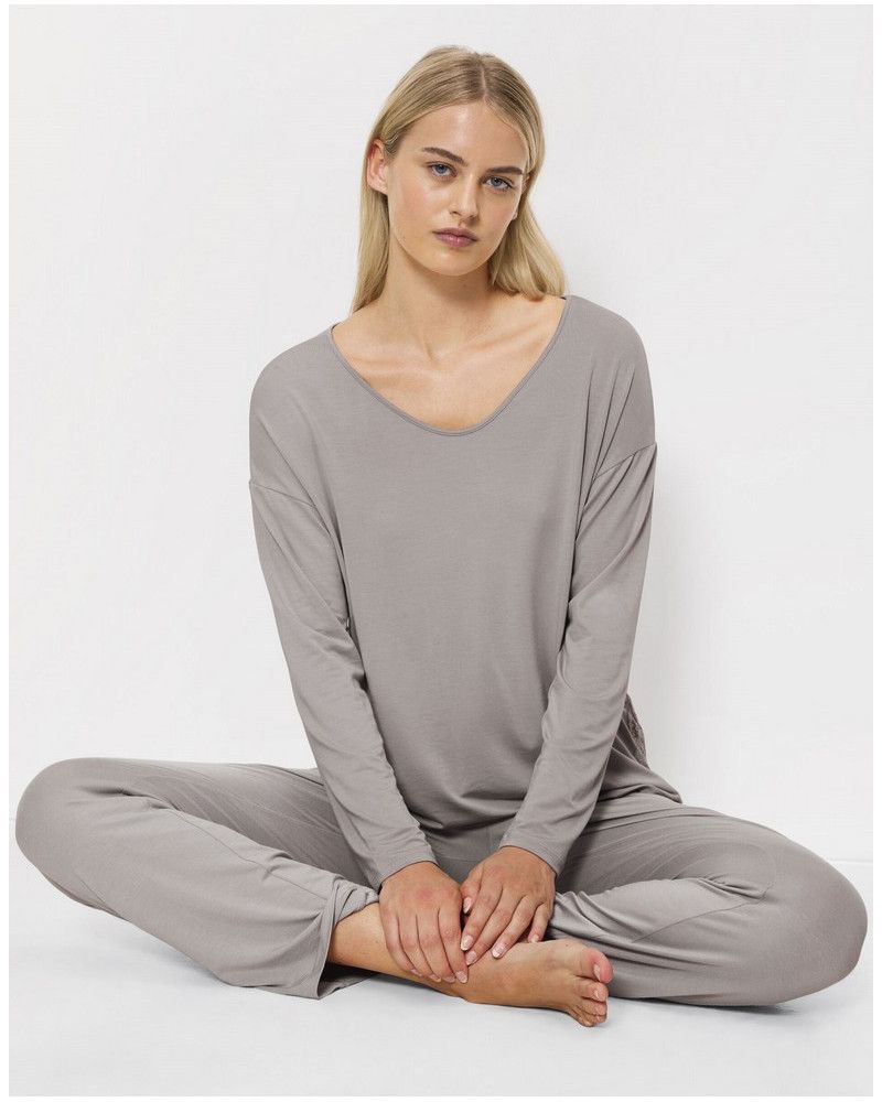 Long pyjamas Triumph Nuit (Silent Grey)