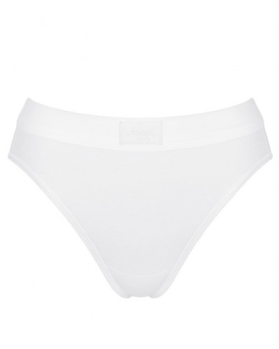 Calzoncillos tai (Algodón bio) Sloggi Double Confort (Blanco)