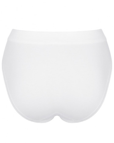 Slip tai (coton bio) Sloggi Double Confort (Blanc)