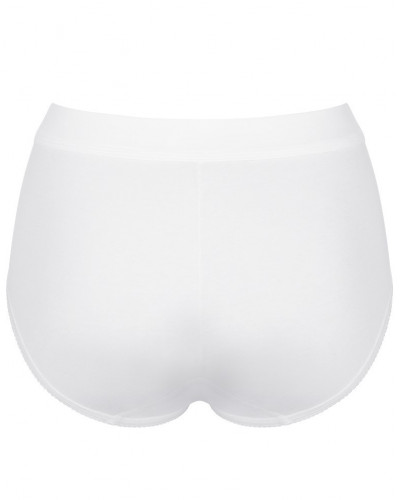 Culotte maxi (coton bio) Sloggi Double Confort (Blanc)