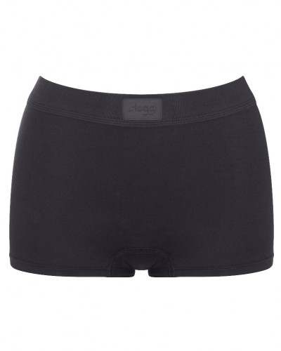Boxer (coton bio) Sloggi Double Confort (Noir)