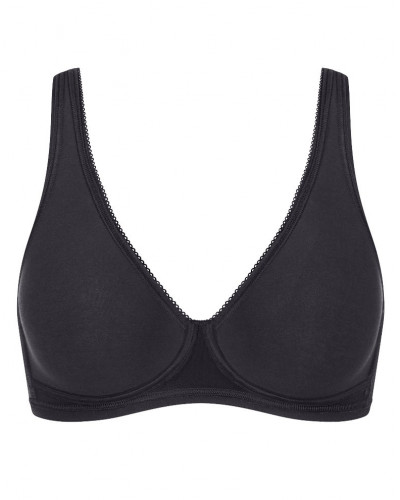 Sujetador sin aros Sloggi Basic + (Negro)