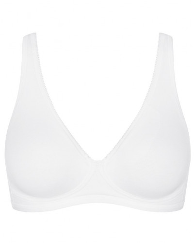 Wireless bra Sloggi Basic + (White)