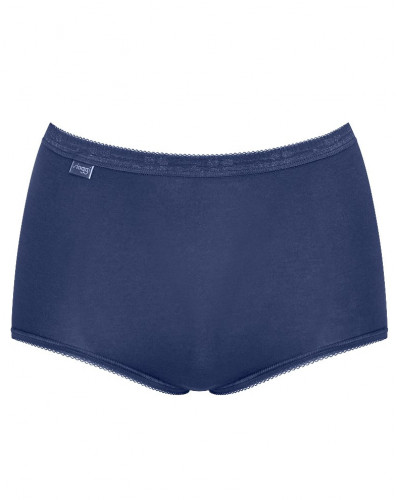 Slips maxi Sloggi Basic + (Lot de 3) (Blanc/ciel/marine)