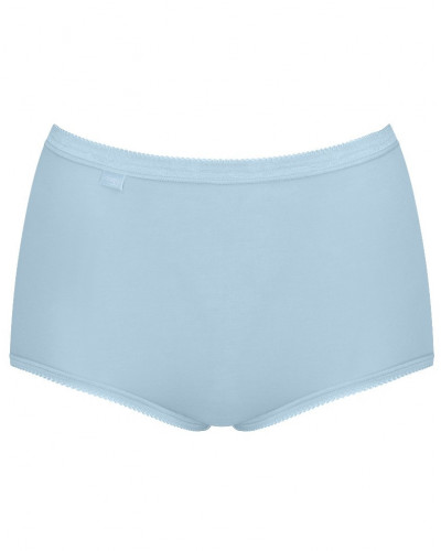 Maxi brief Sloggi Basic + (Pack of 3) (Blanc/ciel/marine)