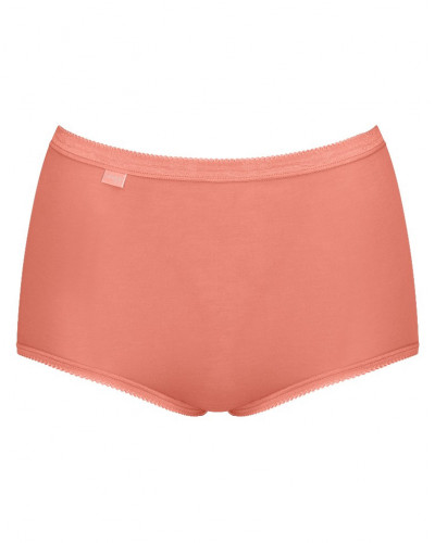 Maxi brief Sloggi Basic + (Pack of 3) (Brique/corail/blanc)