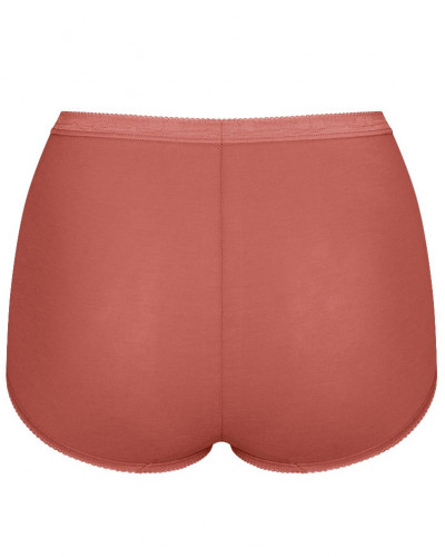 Calzoncillo maxi Sloggi Basic + (paquete de 3) (Brique/corail/blanc)