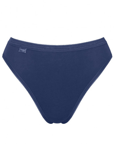 Paquete de 3 calzoncillos tai Sloggi Basic + (Blanc/ciel/marine)