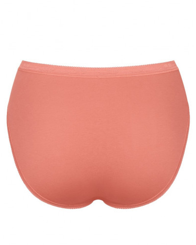 Lot de 3 slips tai Sloggi Basic + (Brique/corail/blanc)