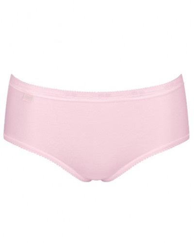 Slips Basic + midi (lot de 4) Sloggi (Marine/ciel/blanc/rose)