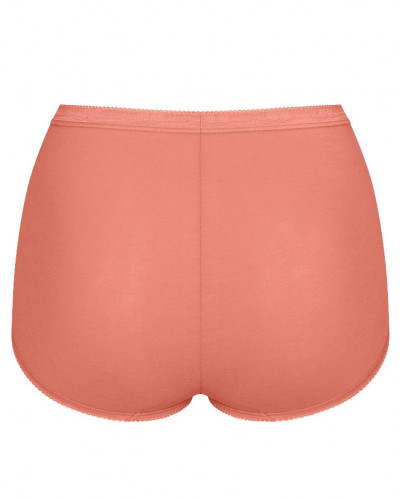 Basic + maxi knickers (Pack of 4) Sloggi (Brique/corail/blanc/ciel)