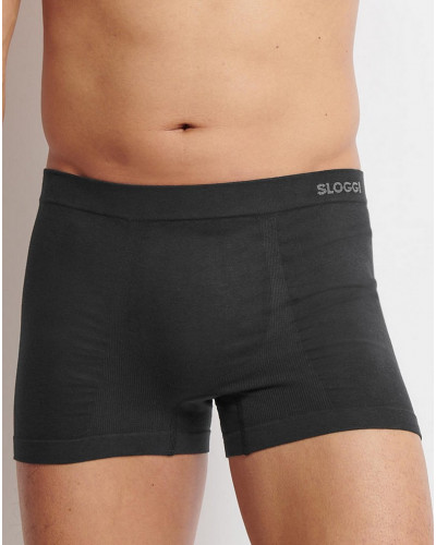 Lot de 2 Boxers longs Sloggi For Men Go Smooth (Noir)