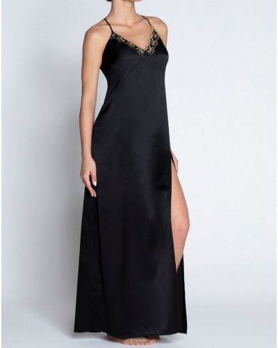 Camisón de seda Lise Charmel Éblouissante Icone (Or nuit)