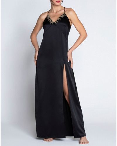 Camisón de seda Lise Charmel Éblouissante Icone (Or nuit)