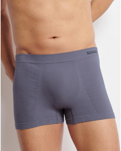 Lot de 2 Boxers longs Sloggi For Men Go Smooth (Black comb)