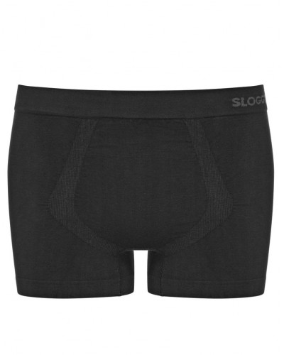 Lot de 2 Boxers longs Sloggi For Men Go Smooth (Black comb)