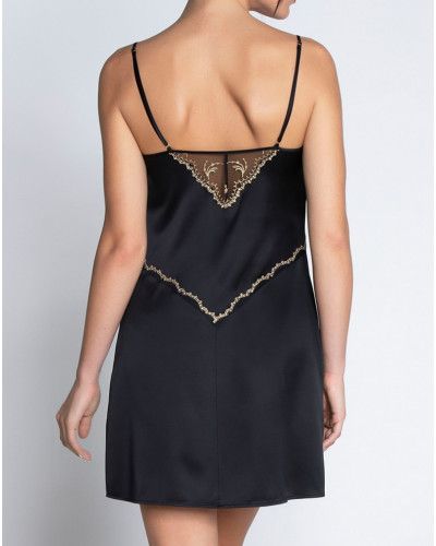 Lise Charmel Eblouissante Icone Silk babydoll (Or nuit)